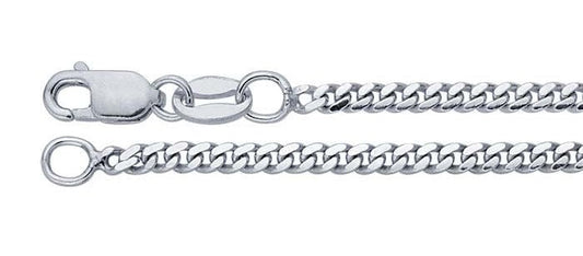 925 Sterling Silver Miami Cuban Chain 2.9mm, 18 inches - 24 inches