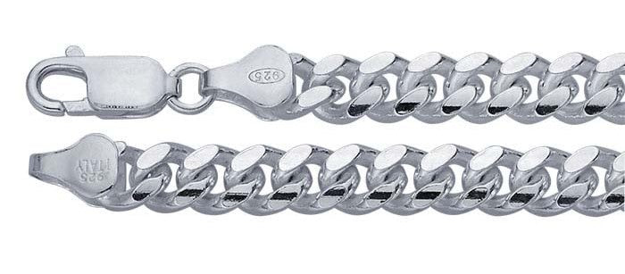 925 Sterling Silver Miami Cuban Chain 6.1mm, 20 inches - 24 inches