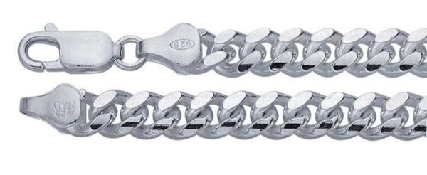 925 Sterling Silver Miami Cuban Chain 5mm, 20 inches - 24 inches