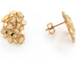 10kt Gold Africa Shaped Nugget Earrings - Medium